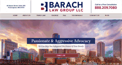 Desktop Screenshot of barachfamilylaw.com